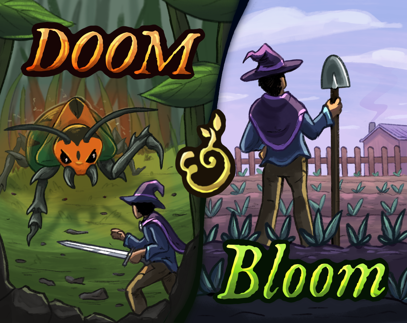 Doom & Bloom Logo